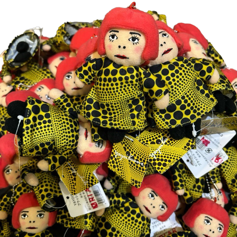 草間彌生 Kusama Yayoi - 布偶吊飾