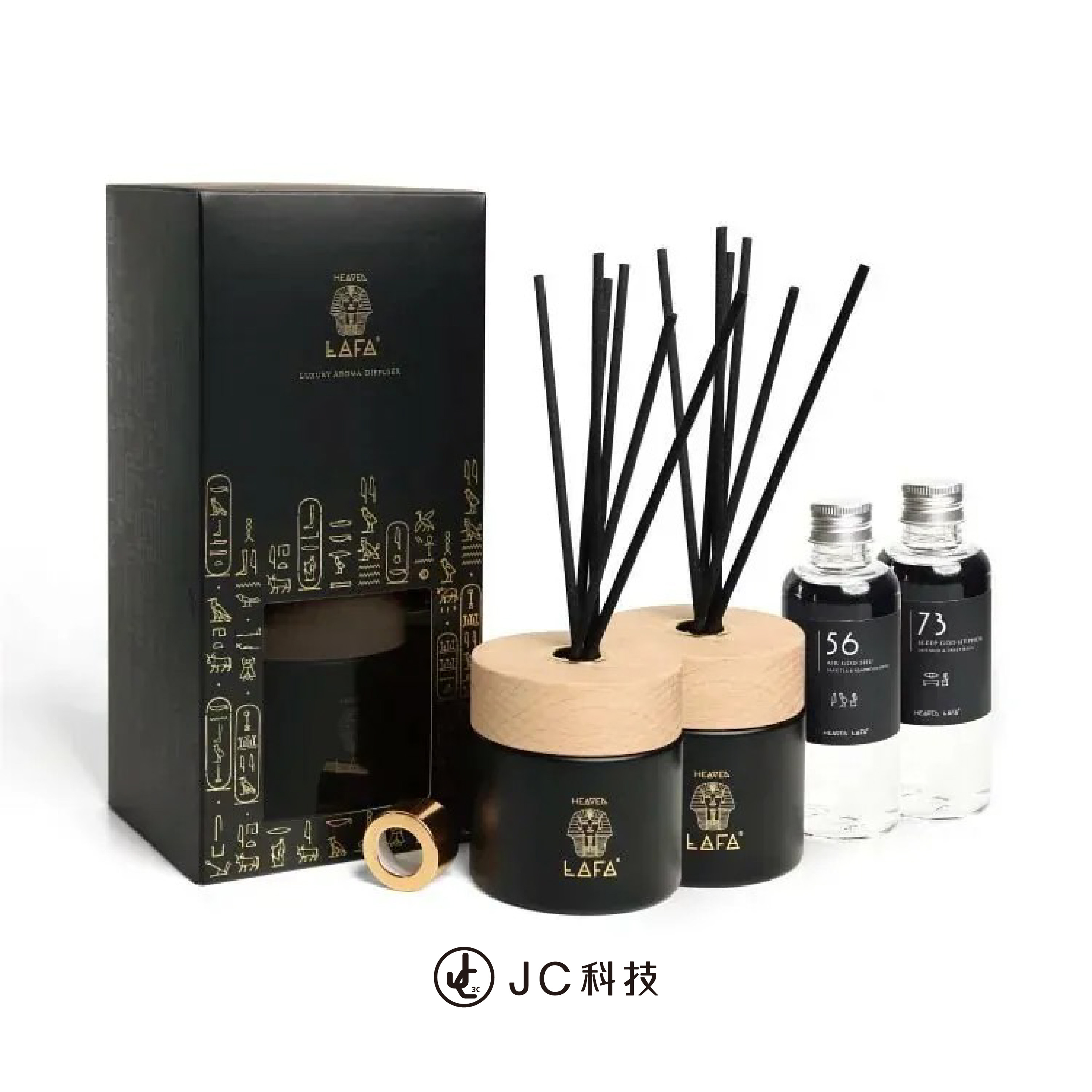 【LAFA 天堂費洛香】室內擴香瓶 — 兩入組