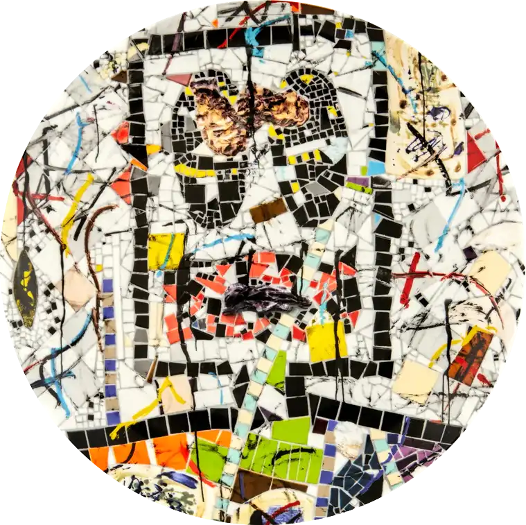 Artist Plate Project x RASHID JOHNSON 瓷盤