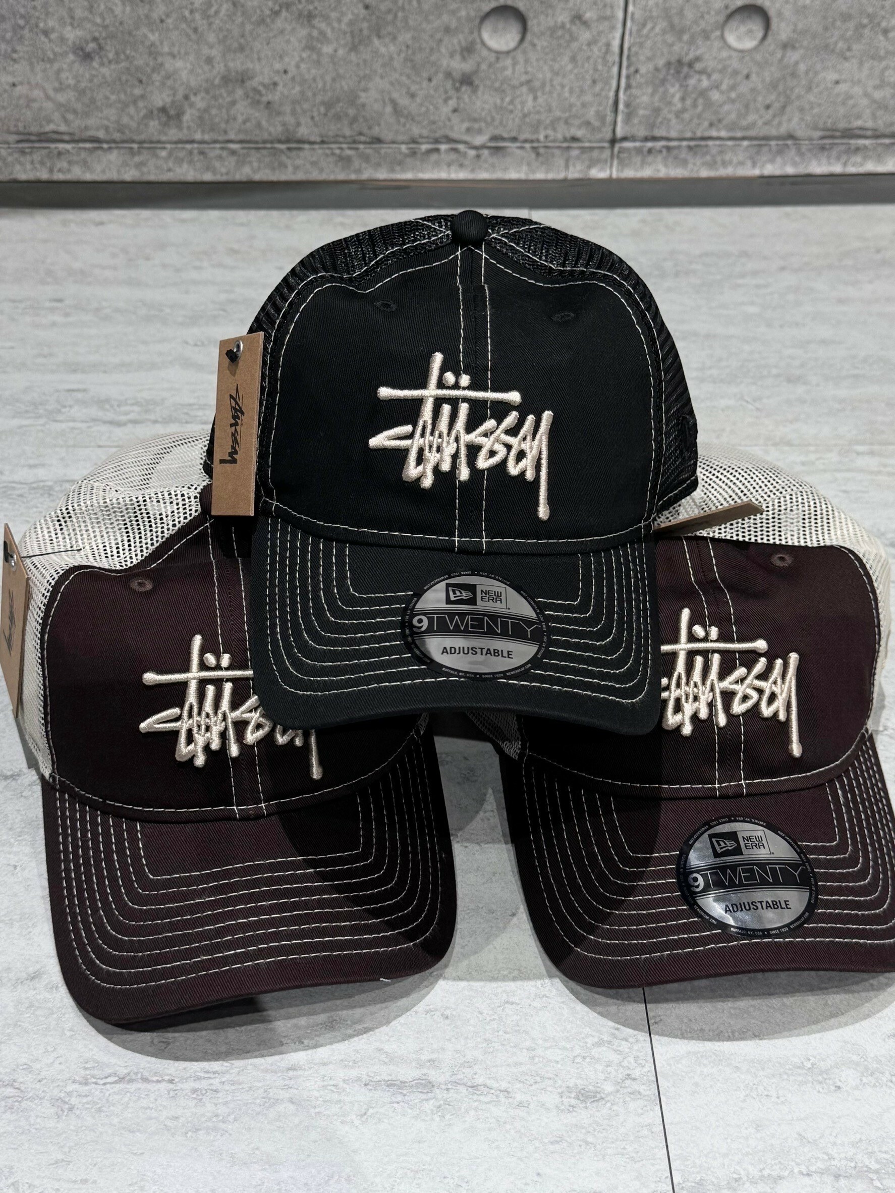 STUSSY x NEW ERA 網帽 基本款 卡車司機帽