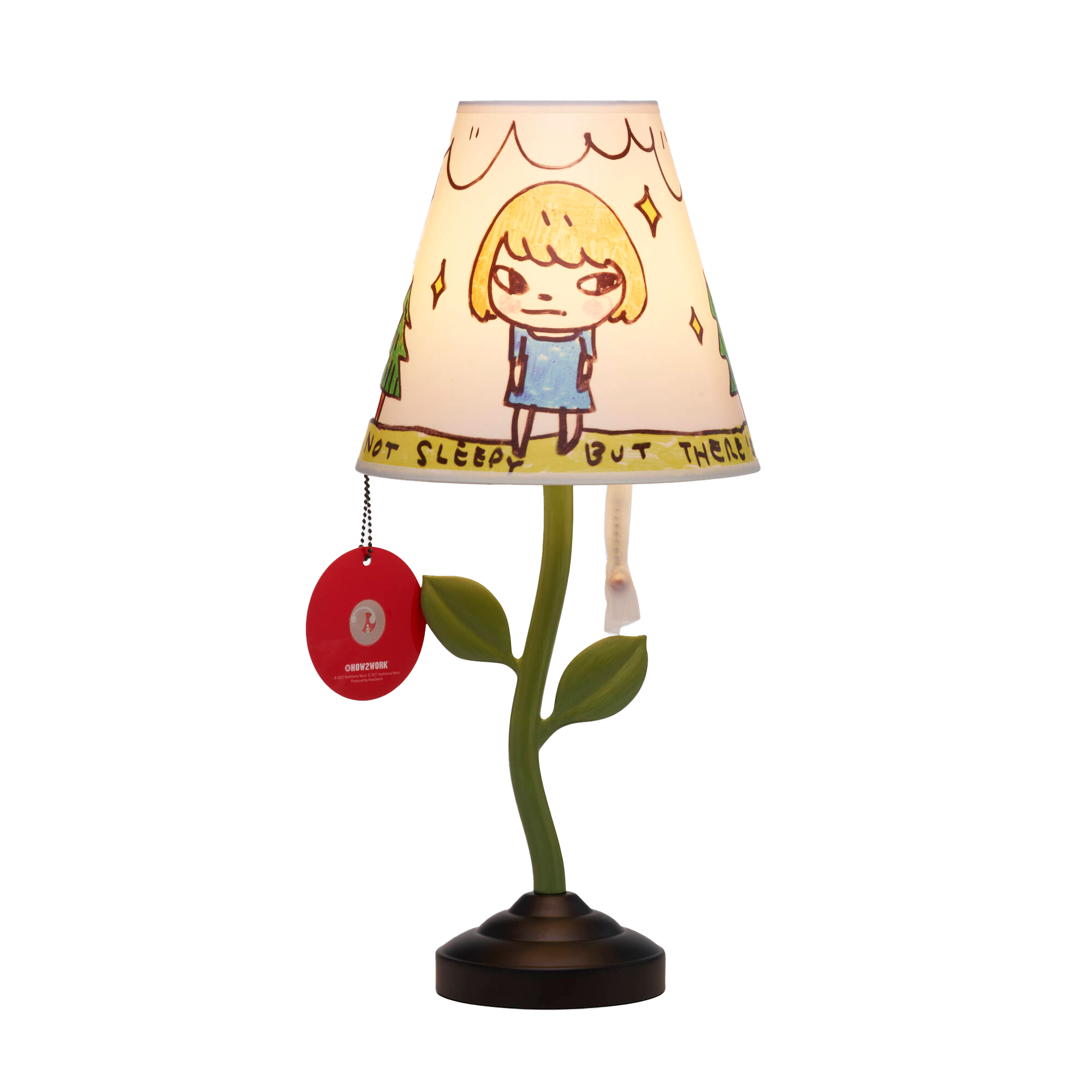 奈良美智 Nara テーブルランプ how2work Y.N lamp 奈良美智 テーブルランプ [Y.N. LAMP]｜ラムフロム - アート