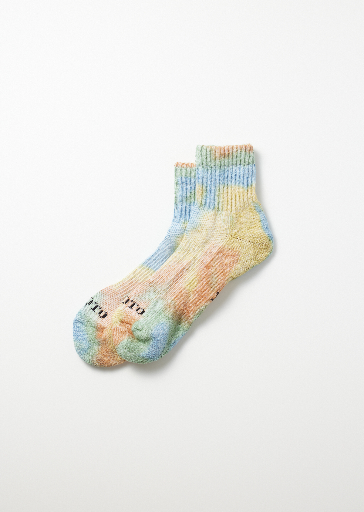 ROTOTO 炫染襪 ORG/L.BL/L.YE OBY : L