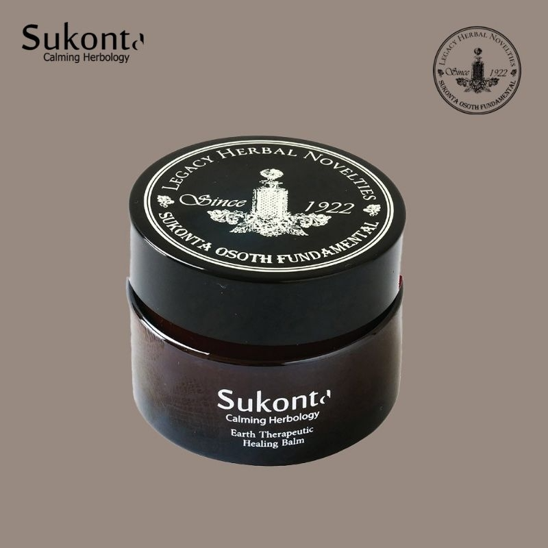 現貨｜泰國 Sukonta 草本按摩舒緩霜 30g｜天然精油舒緩配方｜薄荷・白茶・薰衣草・柑橘香氛