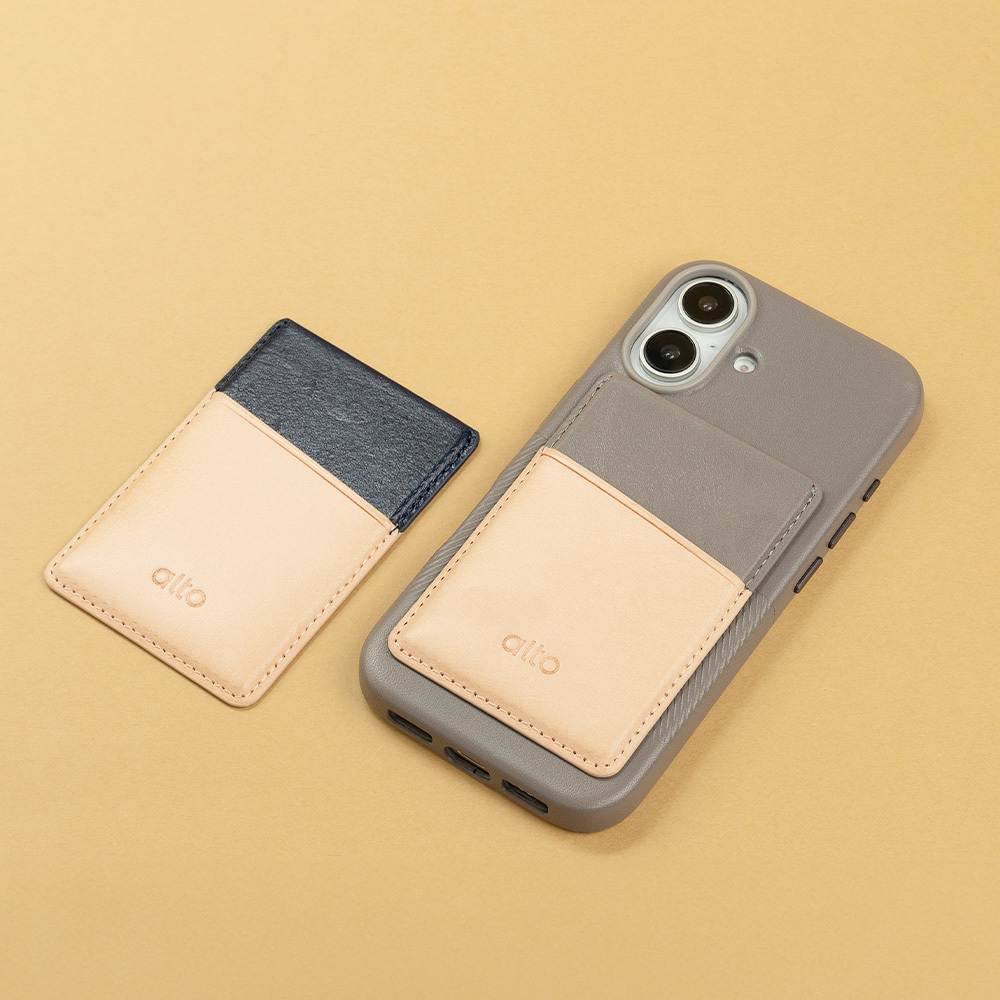 Alto iPhone 磁吸皮革卡套 -五色