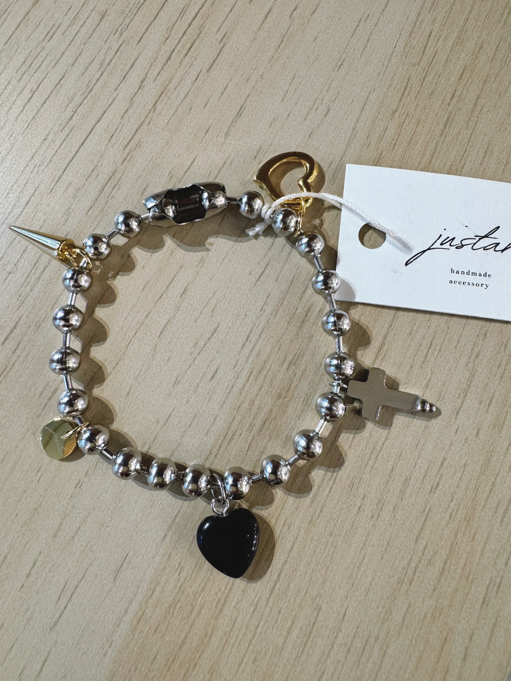 [justar] charm bracelet | NO.83