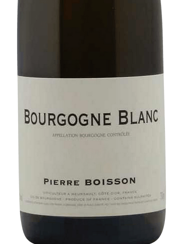Pierre Boisson Bourgogne Blanc 2022