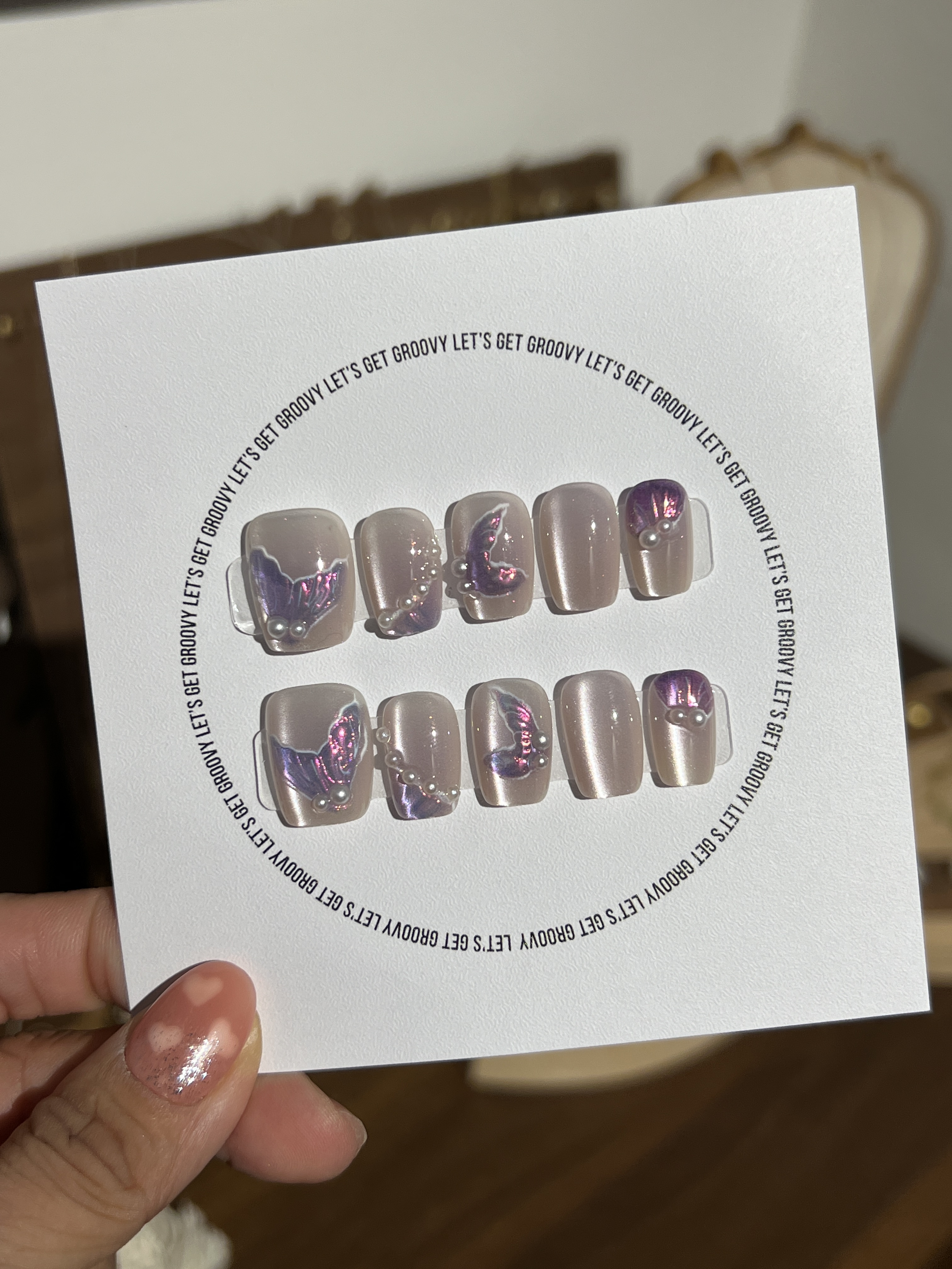 Slay ︳Pearl Whispers。Purple [2 Style]