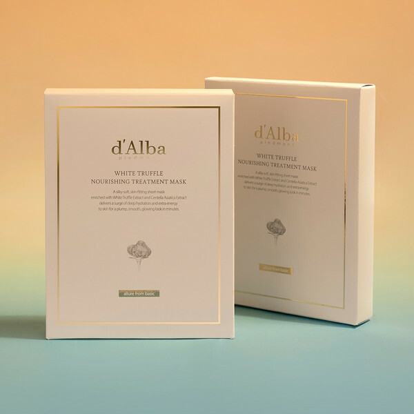 d'Alba White Truffle Nourishing Treatment Mask [5PCS]