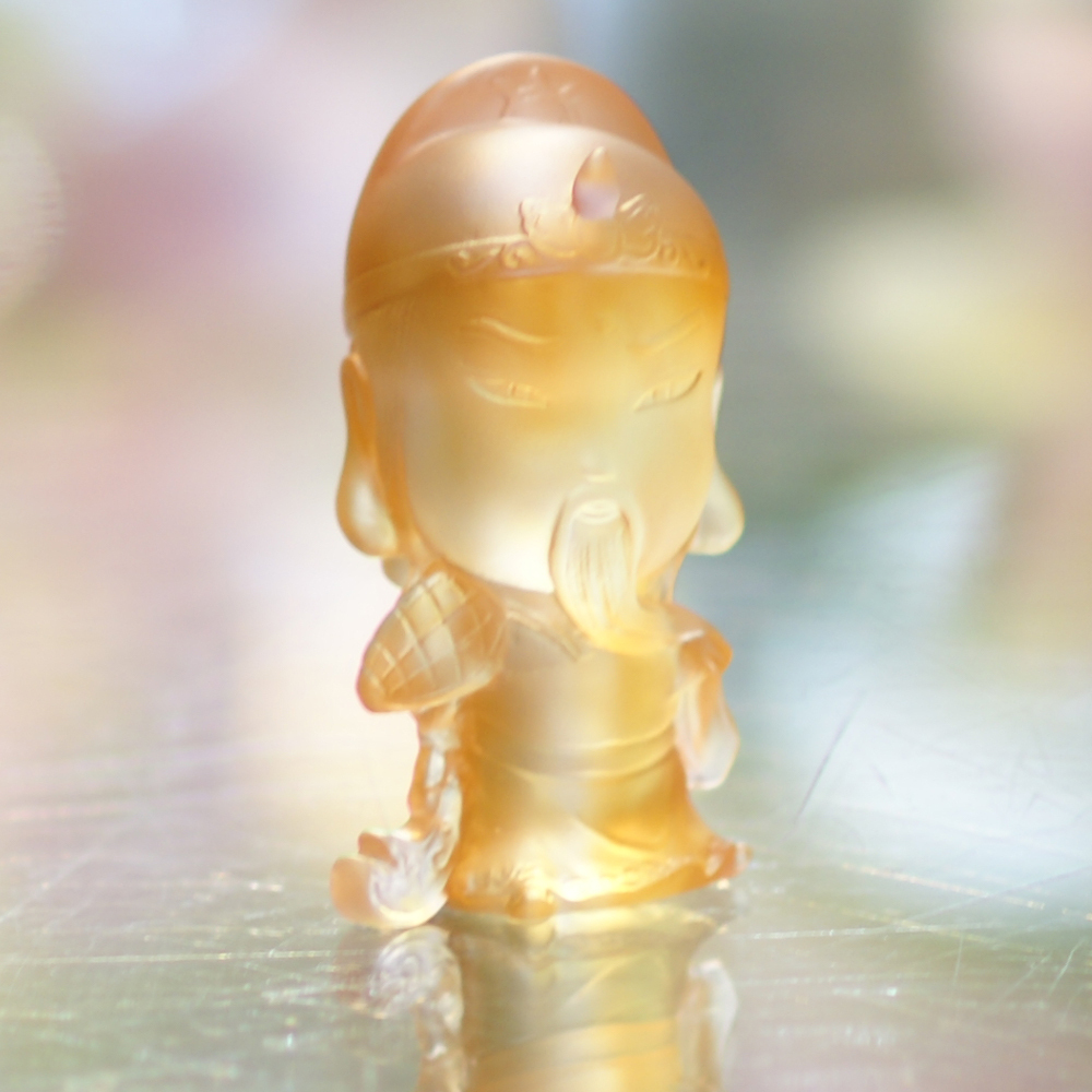 Q版關聖帝君公仔 正氣凜然守護事業興旺