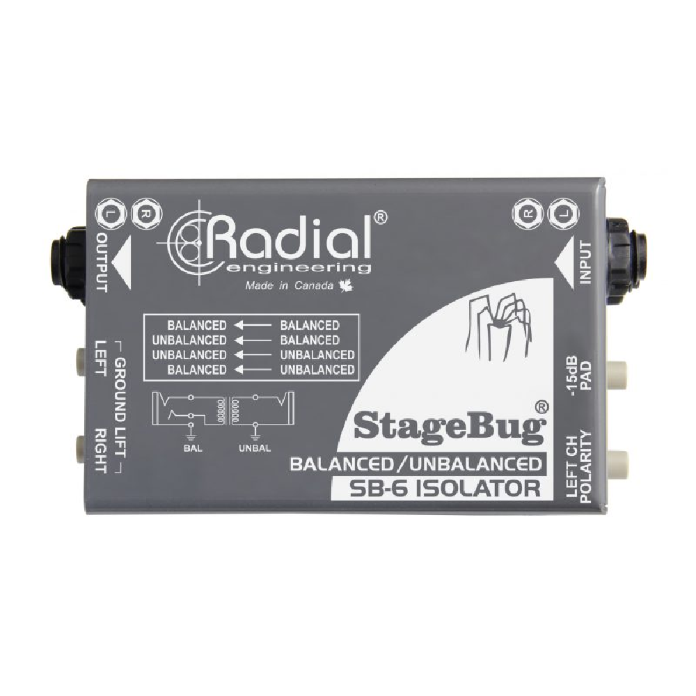 Radial Radial / SB-6 Isolator 無噪音音頻隔離器 — 三峽配件 / 週邊｜YA! 玩音樂