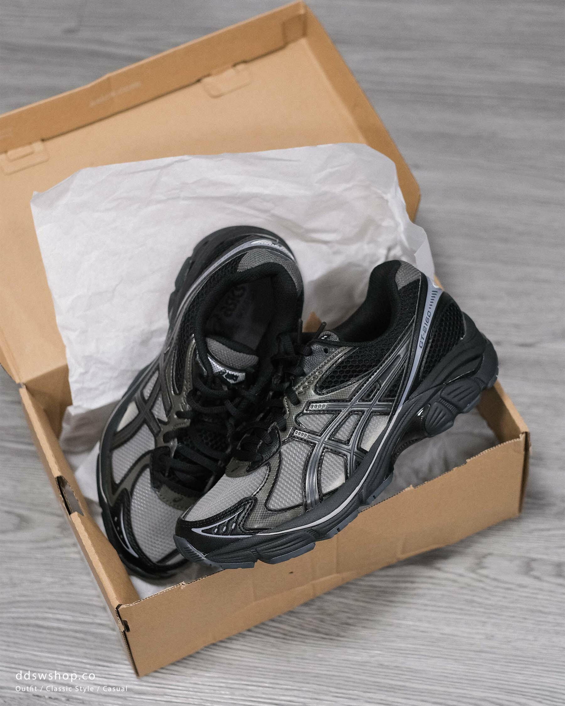"代購" ASICS x Above The Clouds GT-2160 黑色慢跑鞋 聯名款 1203A655-001