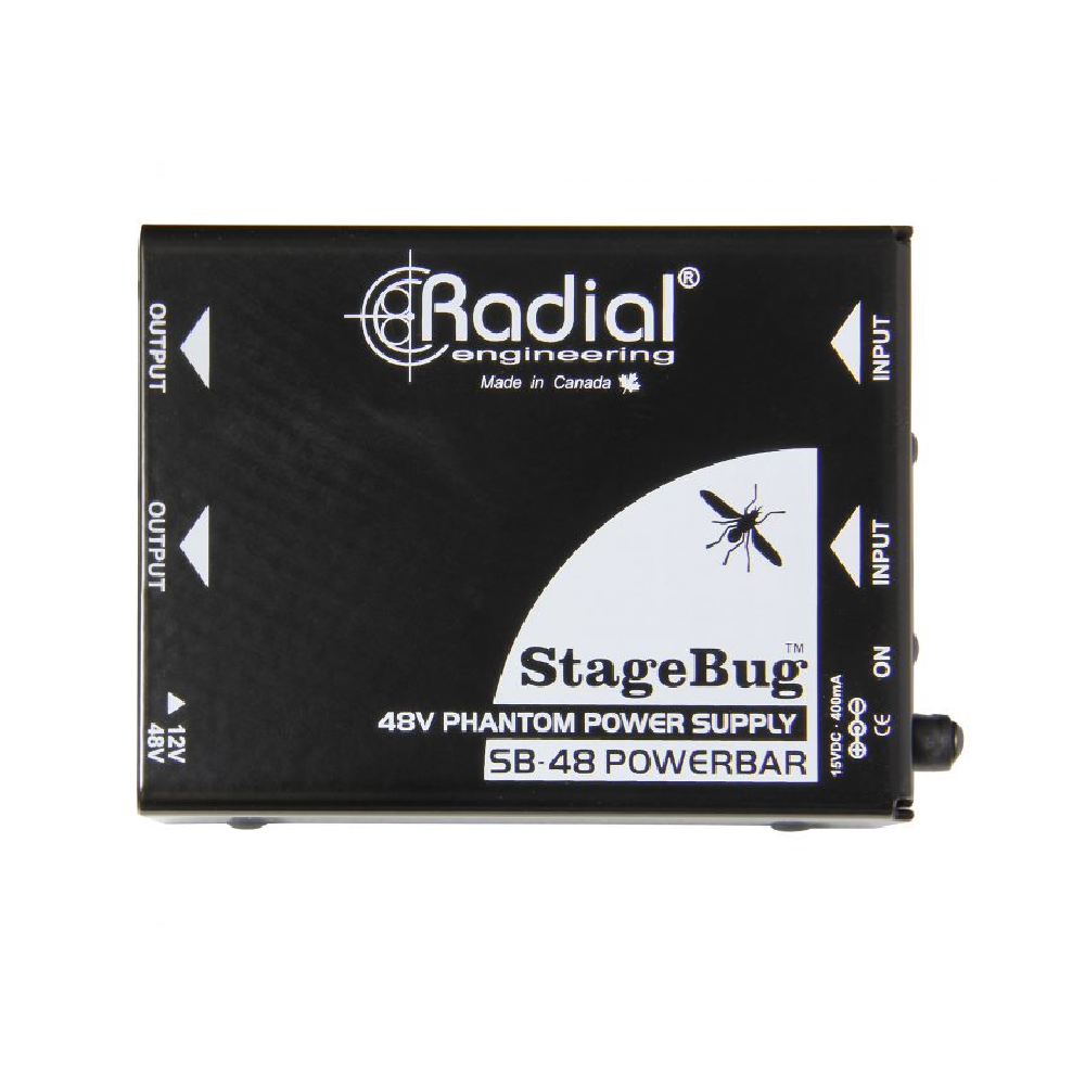 Radial Radial / SB-48 Phantom 便攜式 48V 幻象電源供應器 — 三峽配件 / 週邊｜YA! 玩音樂
