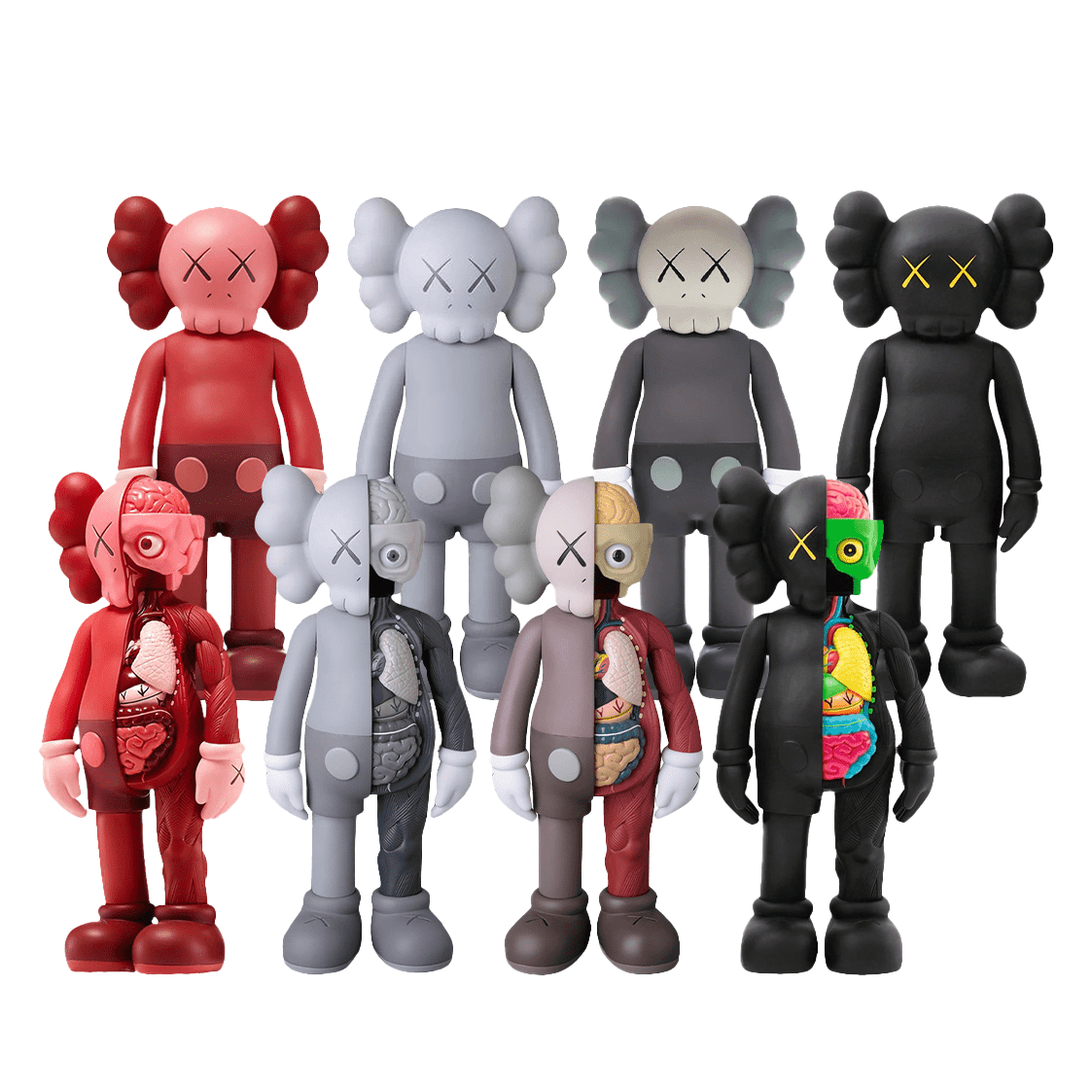 KAWS COMPANION 1体　人体模型 KAWS COMPANION OPEN EDITION VINYL FIGURE – CONCEPTSTOREHK