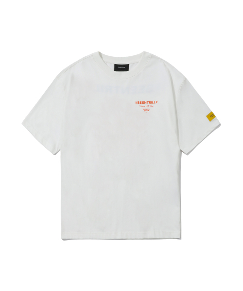 BEENTRILL■Gardening Water Painting Over Fit T-shirt■送料込 BEENTRILL□Gardening Water Painting Over Fit T-shirt□送料込