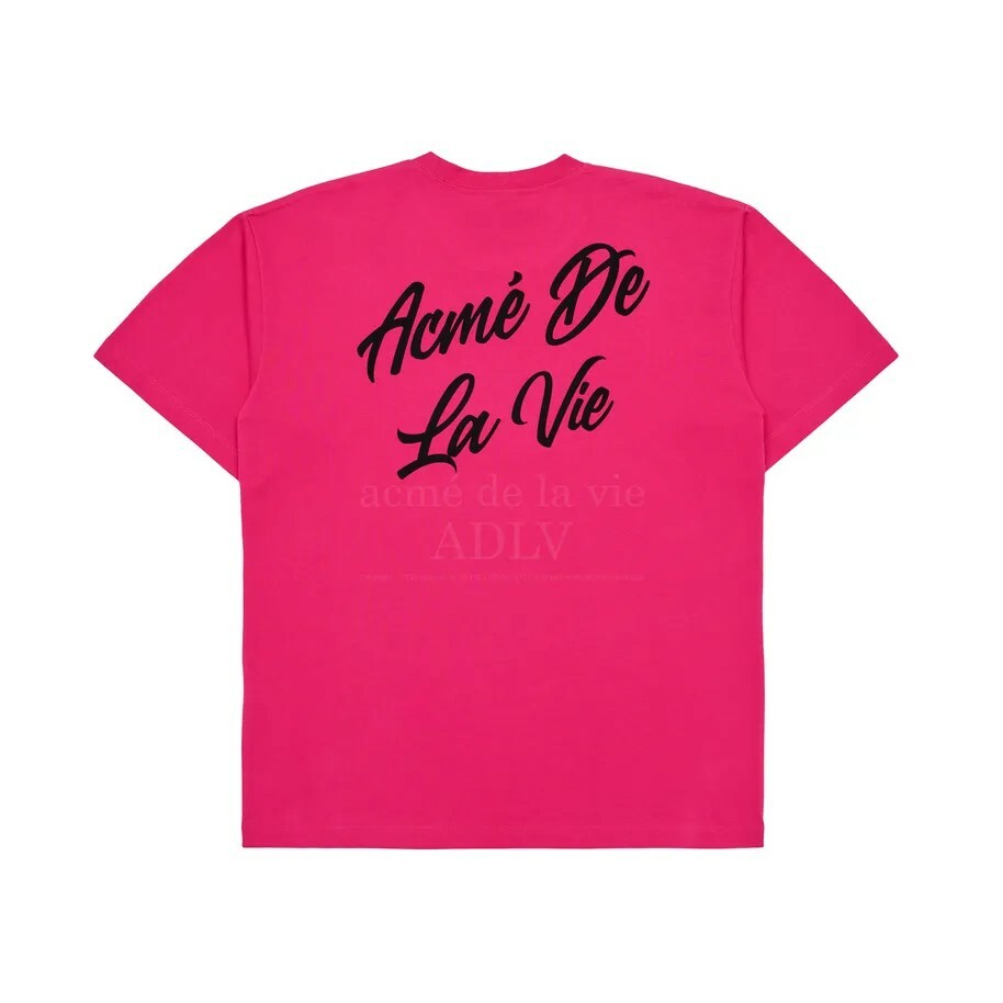 ADLV ♥ FRENCH SCRIPT LOGO SHORT SLEEVE T-SHIRT acme de la vie