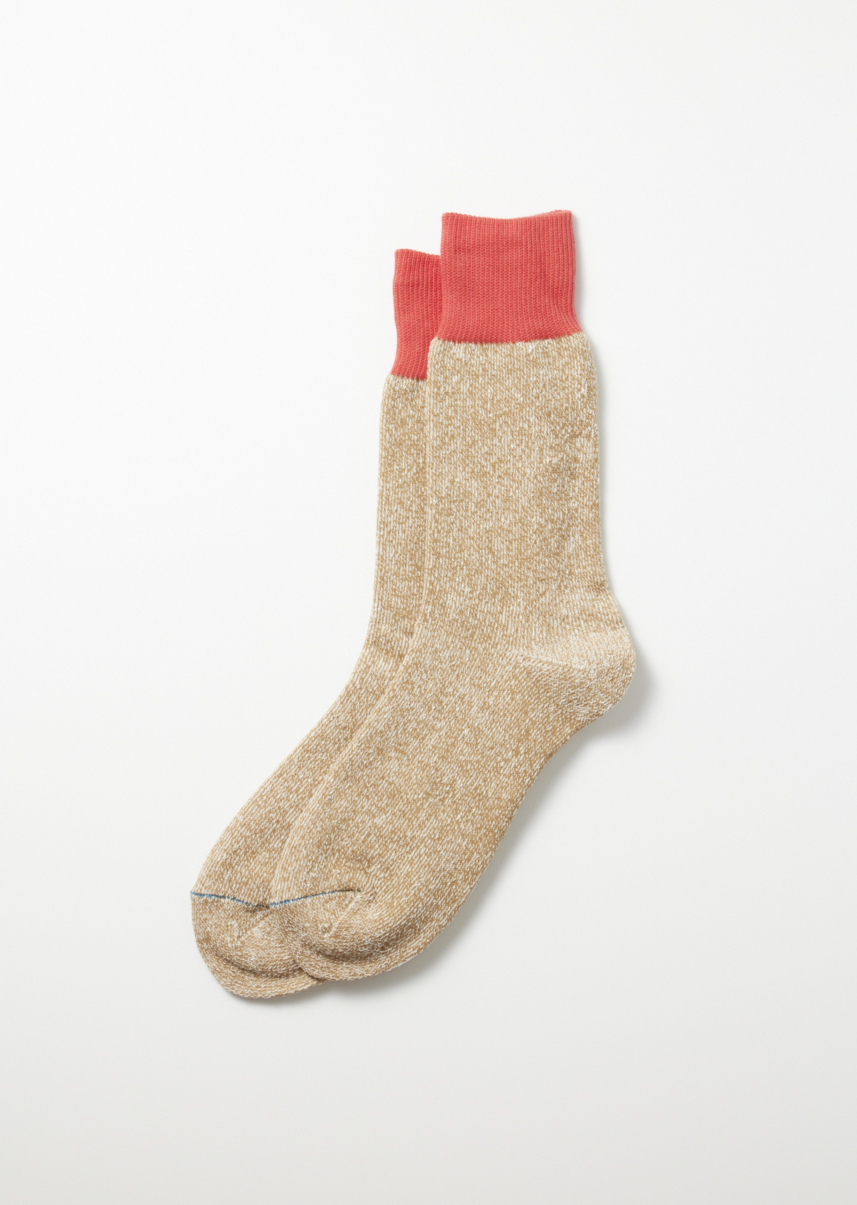 ROTOTO 雙色灰長襪 BITTERSWEET/BEIGE BSB : L