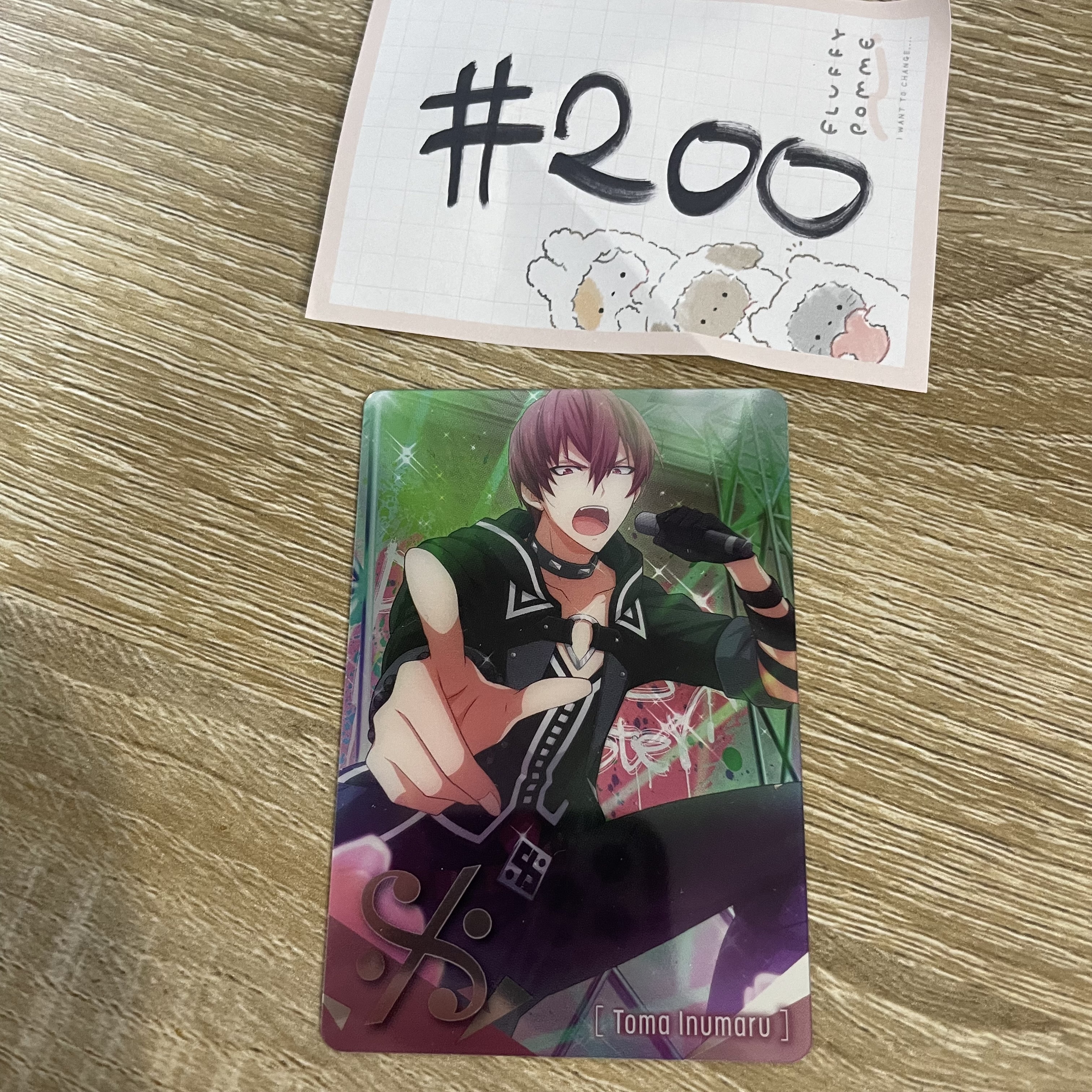 I7  狗丸 小卡 #200