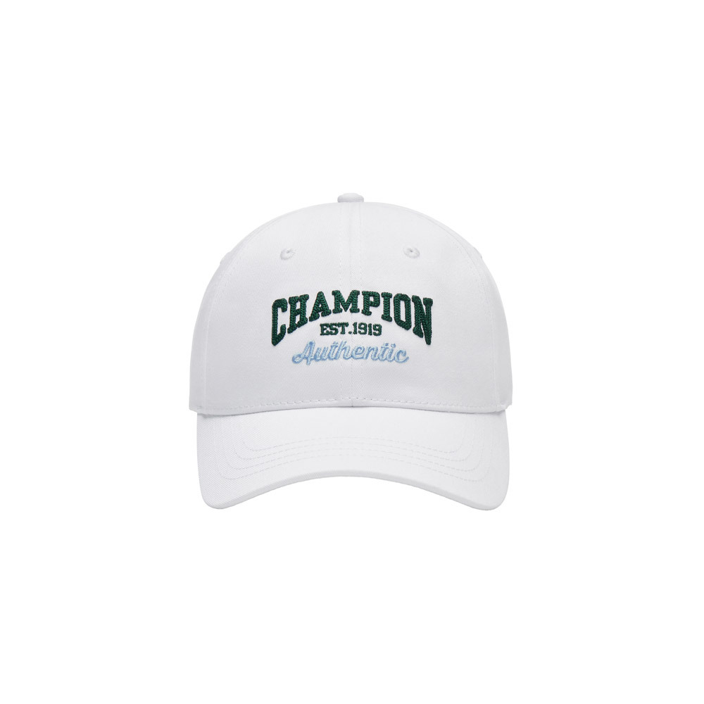 中性-學院風刺繡棒球帽-白色 （U5AACCU01A1）