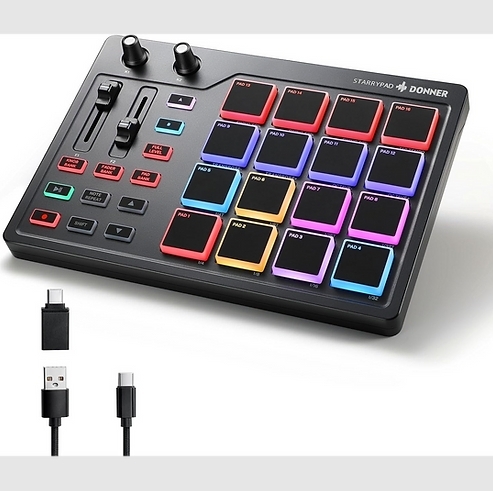 DPD-16 Starrypad MIDI PAD Controller 控制器