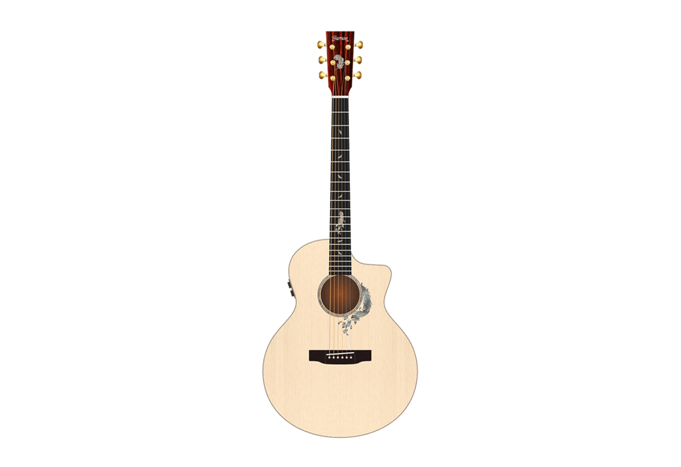 Trumon Trumon Wing黑羽系列 950TF-S3 木吉他 面單板 可插電 — 三峽吉他 / Bass