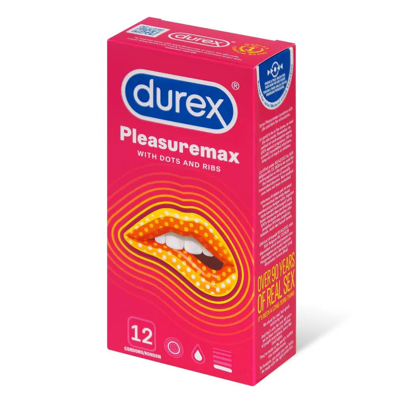 Durex Pleasuremax (Singapore Version) 12's Pack Latex Condom