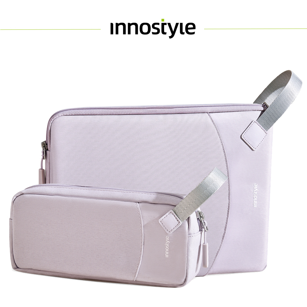 innostyle GuardianTech系列 16吋 專利防摔 筆電/平板/電腦手提收納包/配件包 紫色