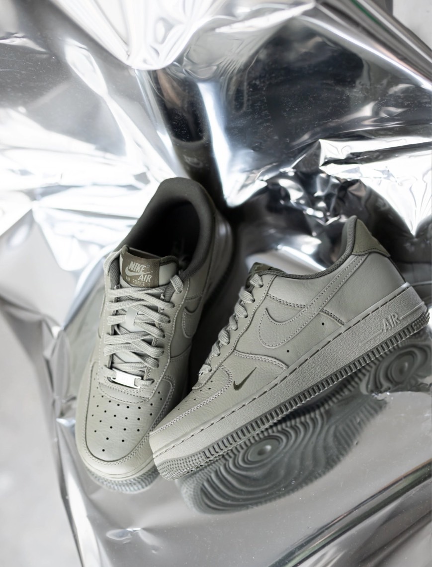 Nike Air Force 1 AF1 軍綠 刺繡 小勾 男款 HM9483300