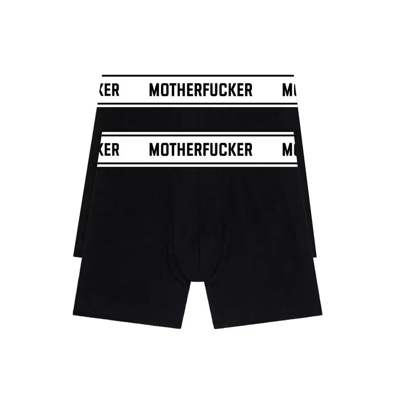 Bootlegway / MOTHERFUCKER " Boxer Set 內褲組（兩件一組）