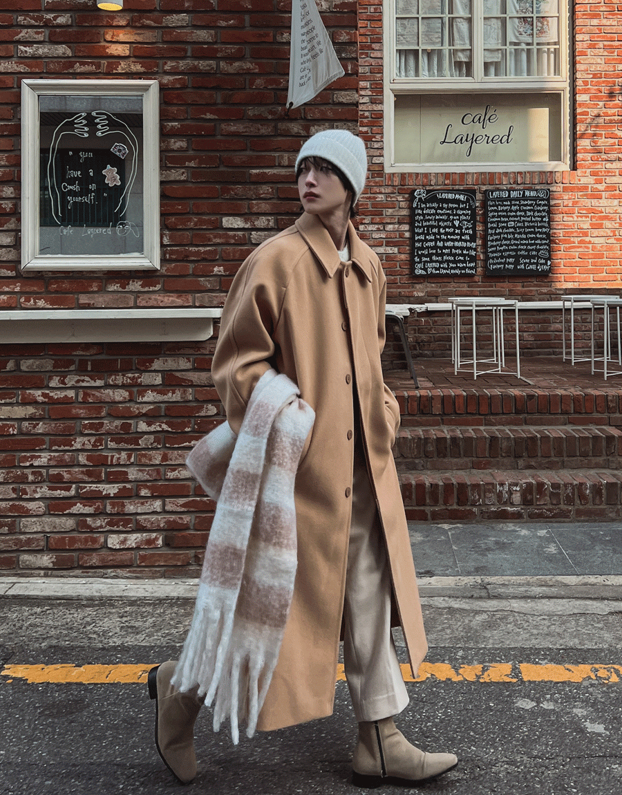 (韓國獨家特價)冬季浪漫納格蘭外套