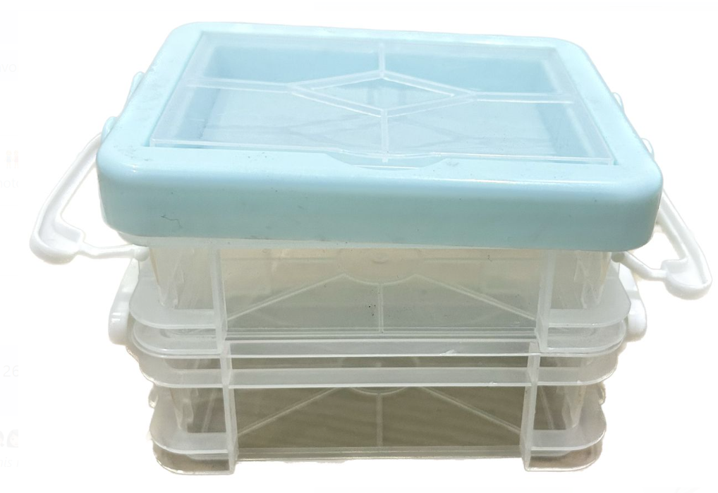 双层收纳盒（颜色随机）