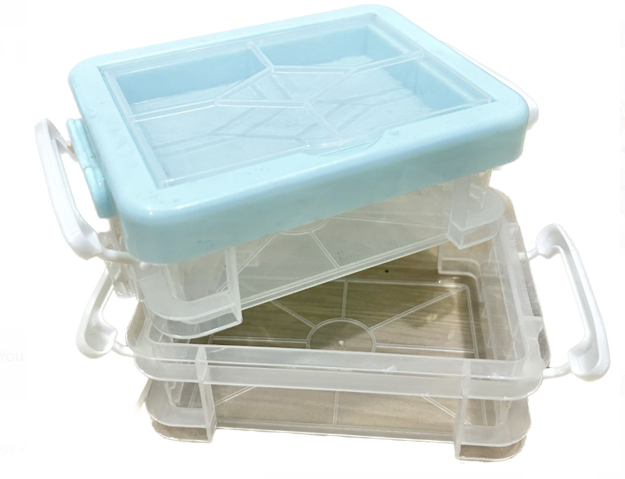 双层收纳盒（颜色随机）