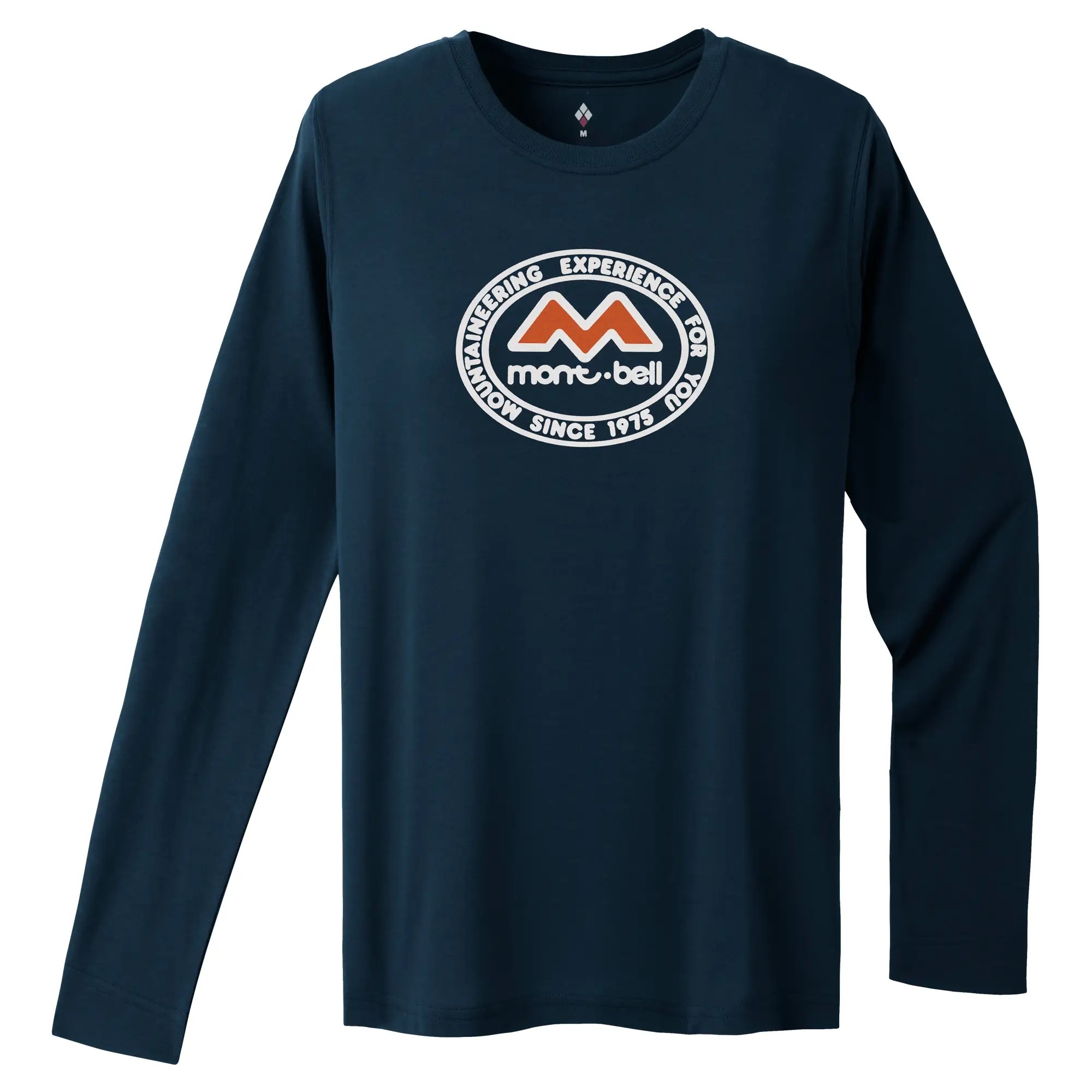 montbell: Wickron Long Sleeve T Women's M Mark 50th【五十周年限量】