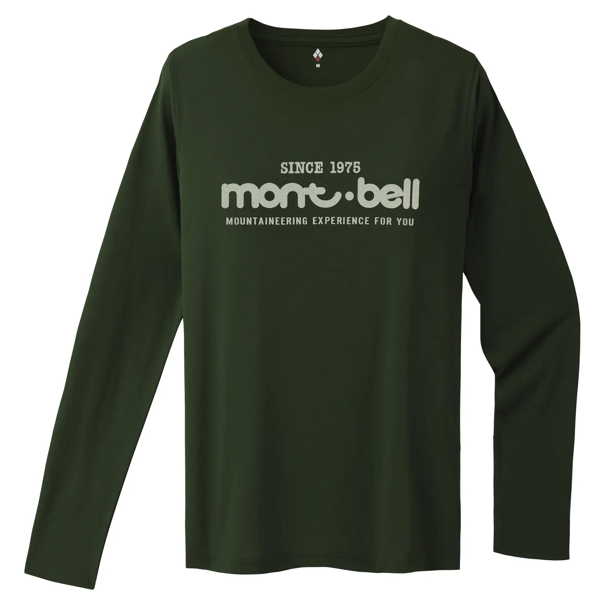 montbell: Wickron Long Sleeve T Women's Logo 50th【五十周年限量】