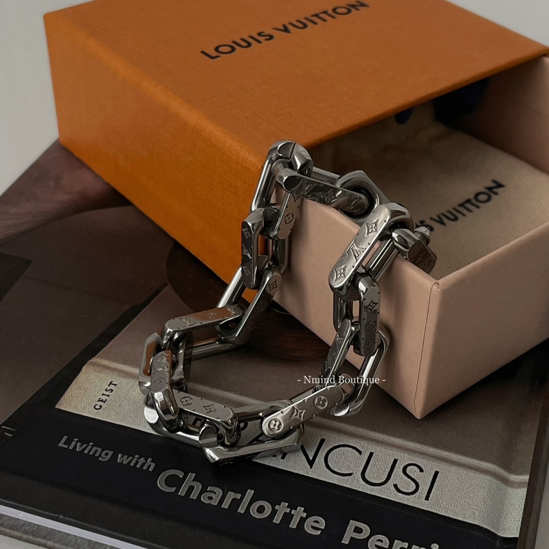 LOUIS VUITTON Bracciale Monogram Chain  / SIZE L