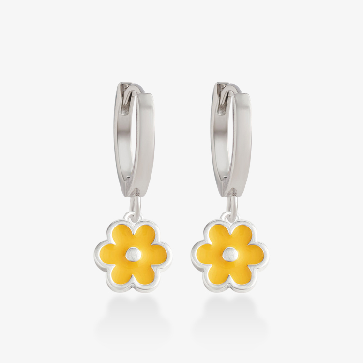 花朵．吊飾耳環