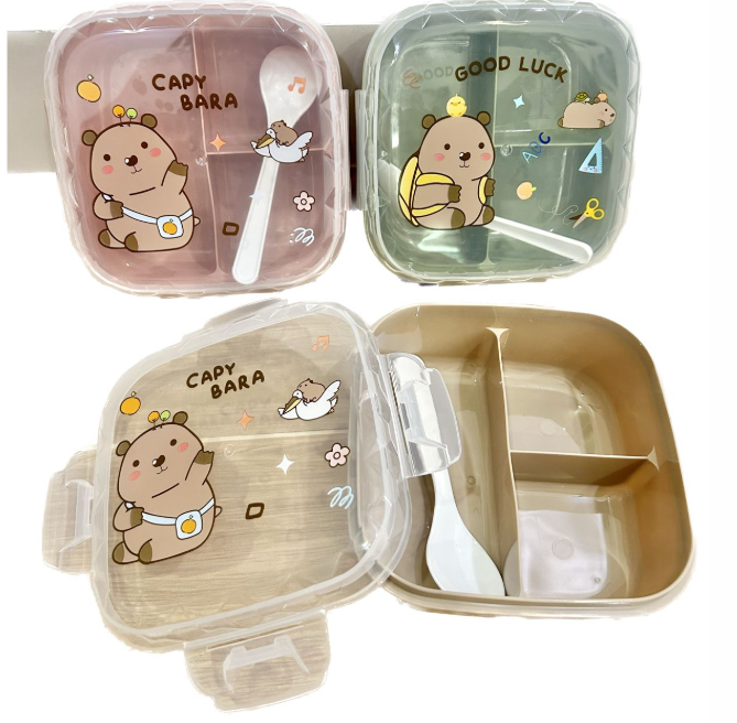 卡皮巴拉便当盒（款式随机）