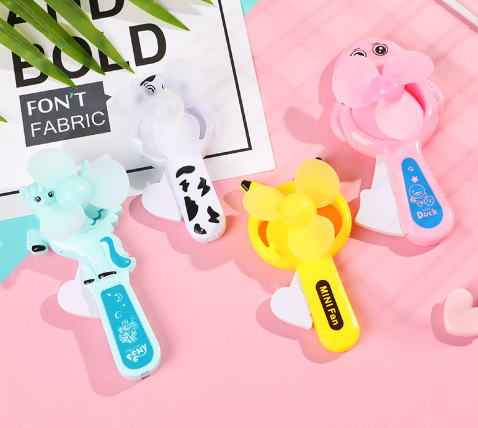 儿童可爱手持风扇