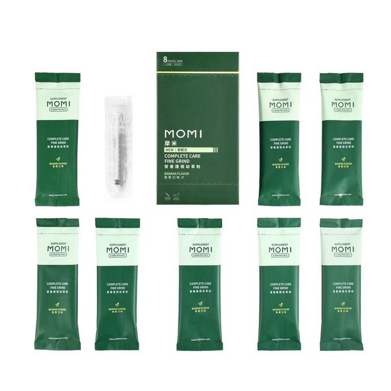 🩷限時特價🩷MOMI摩米-保康全營養草粉 - 原味/香蕉 8克*8
