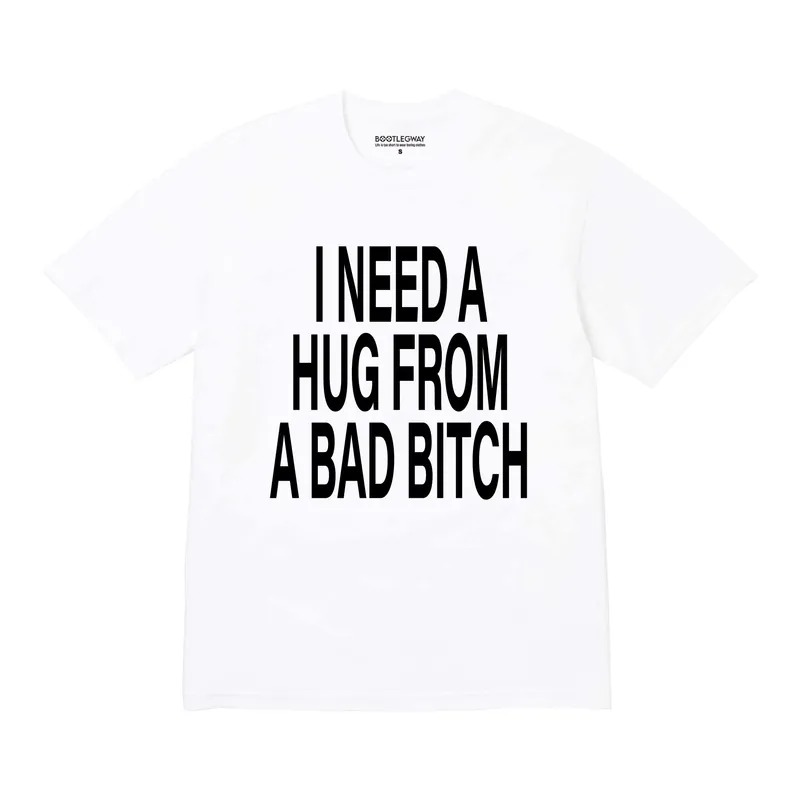 Bootlegway｜ " HUG " Tee (White)