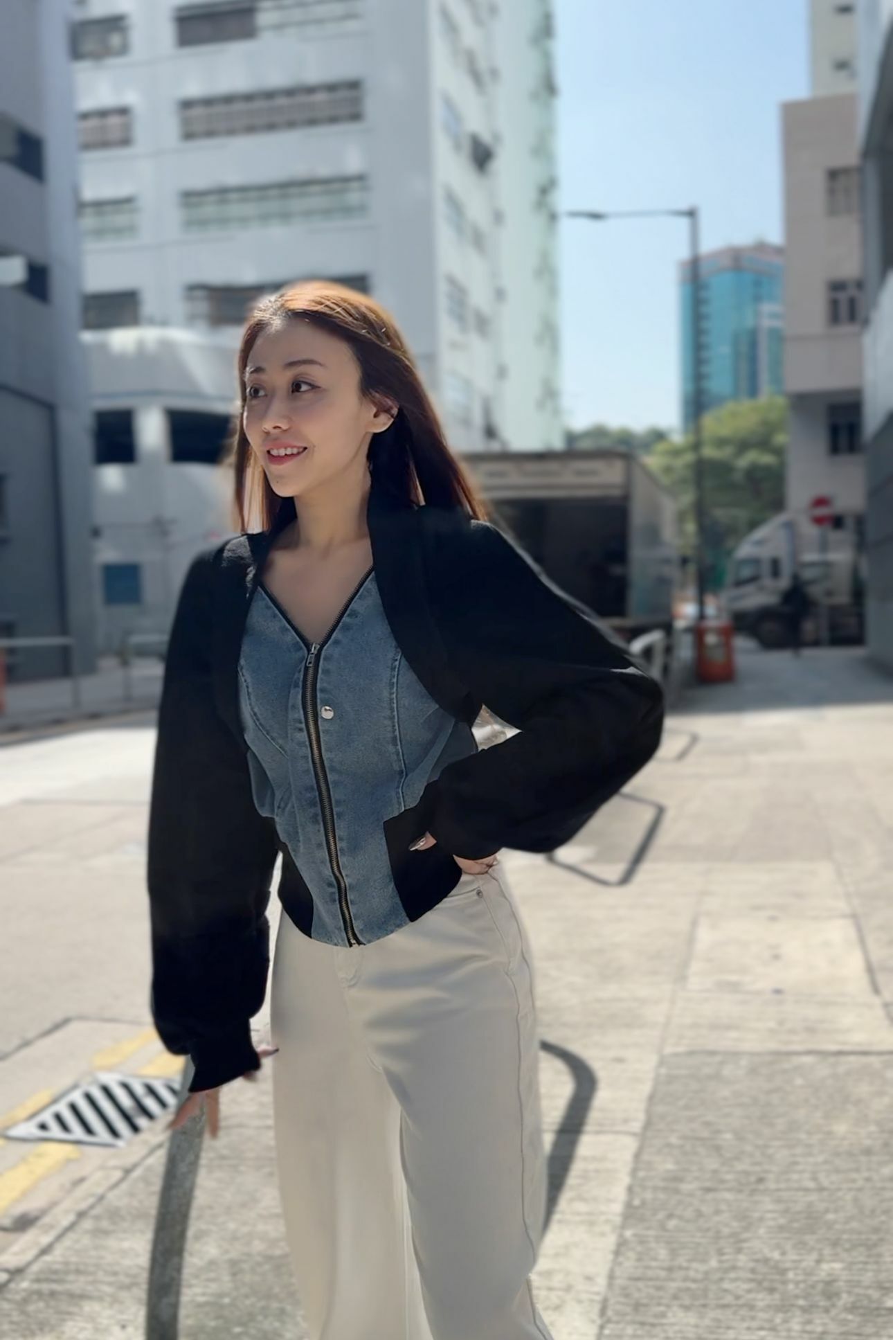 JK#6837🤍鎖定鎖骨框外套