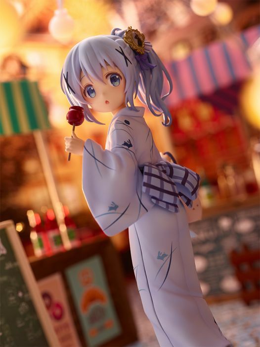 預訂 6月 Plum 請問您今天要來點兔子嗎? 智乃 夏祭 Is the order a rabbit? BLOOM Chino (Summer Festival) =Repackage Edition= 1/7 FIGURE PRE-ORDER