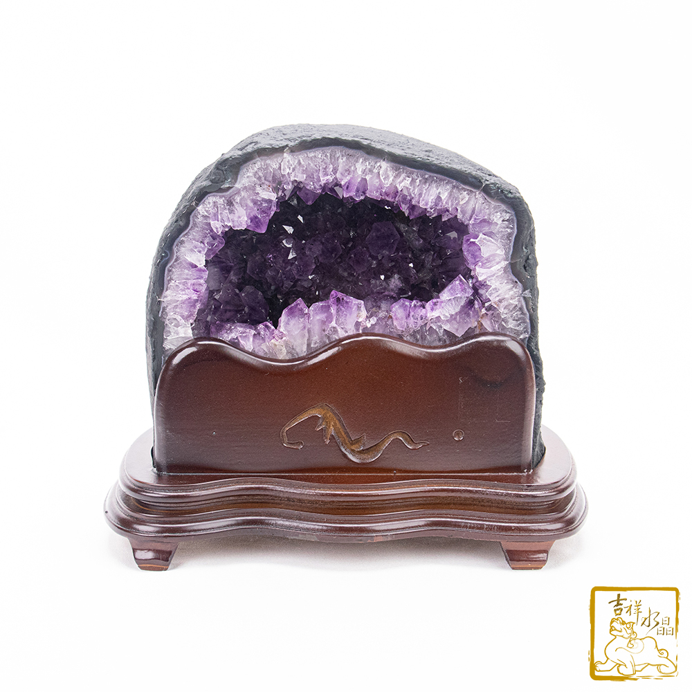 巴西紫水晶洞 6.78kg 四方進財