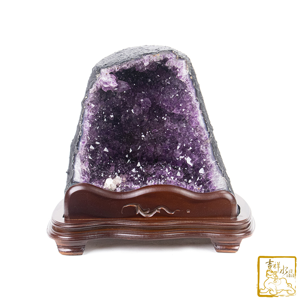 巴西紫水晶洞 15.54kg 四方進財