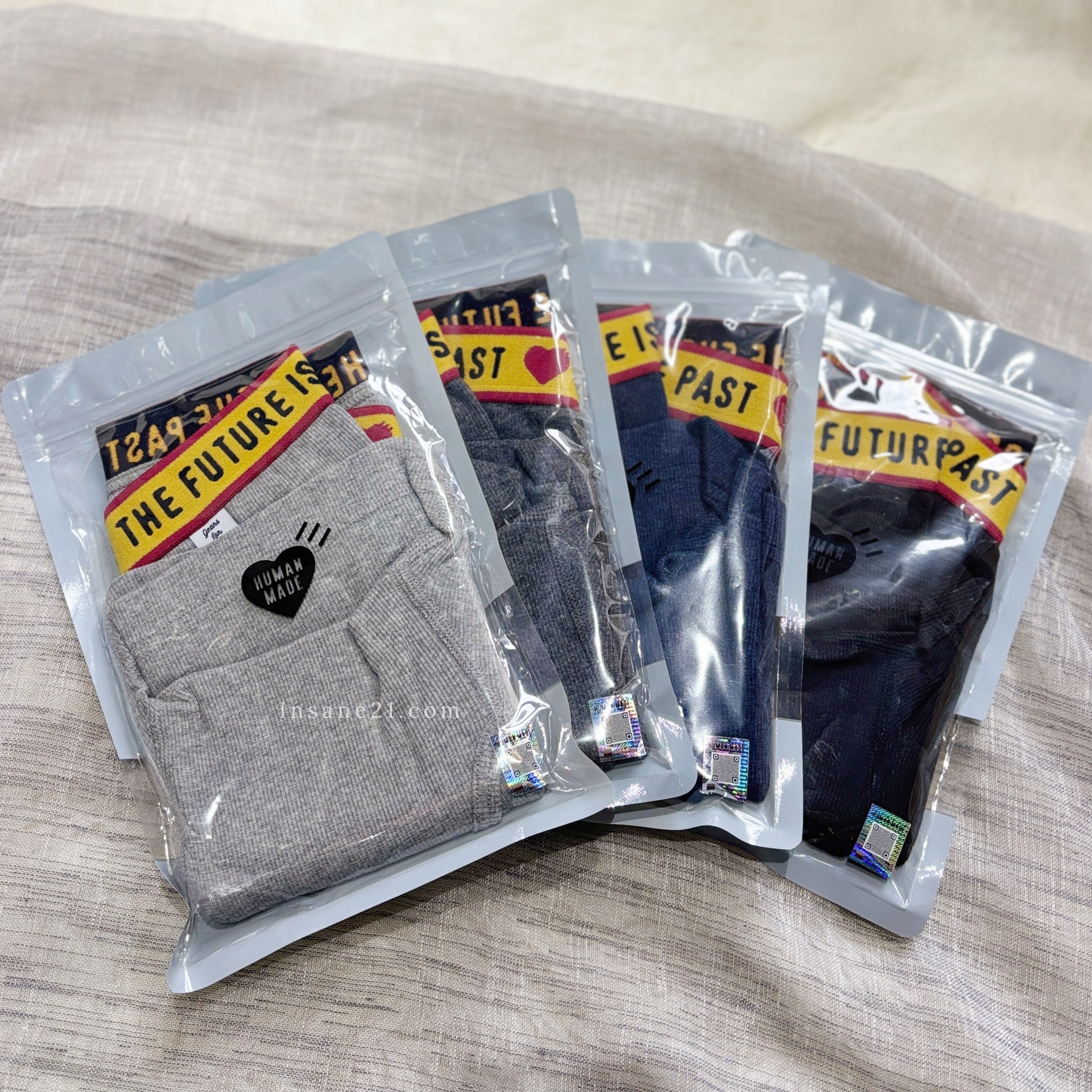 HUMAN MADE BOXER BRIEF 串標內褲 貼身衣物 HM29GD089