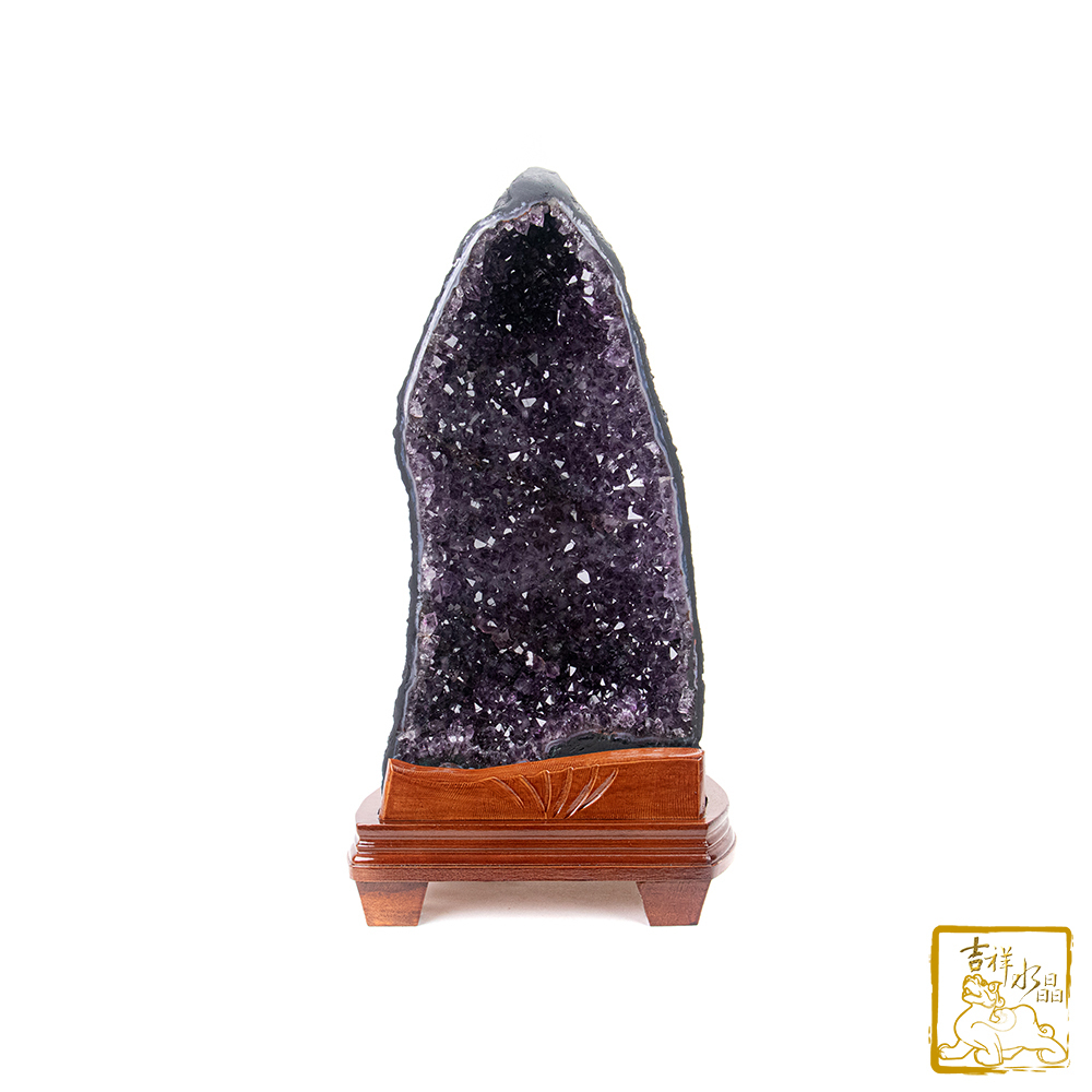 巴西紫水晶洞 8.92kg 安家聚財