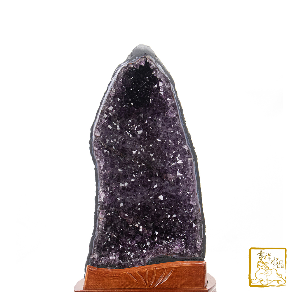 巴西紫水晶洞 8.92kg 安家聚財