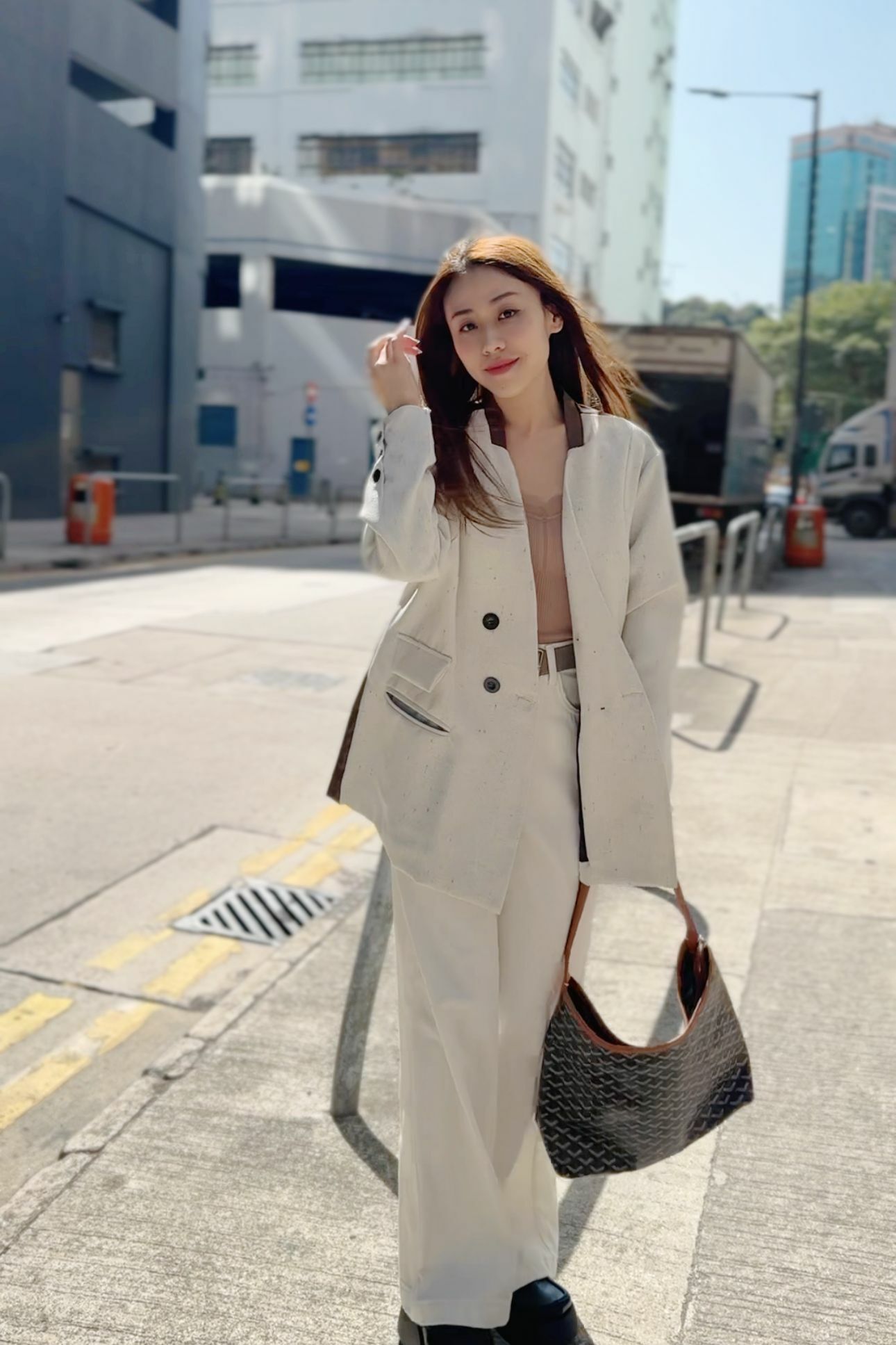 JK#6846🤍Oats and Chocolate Jacket