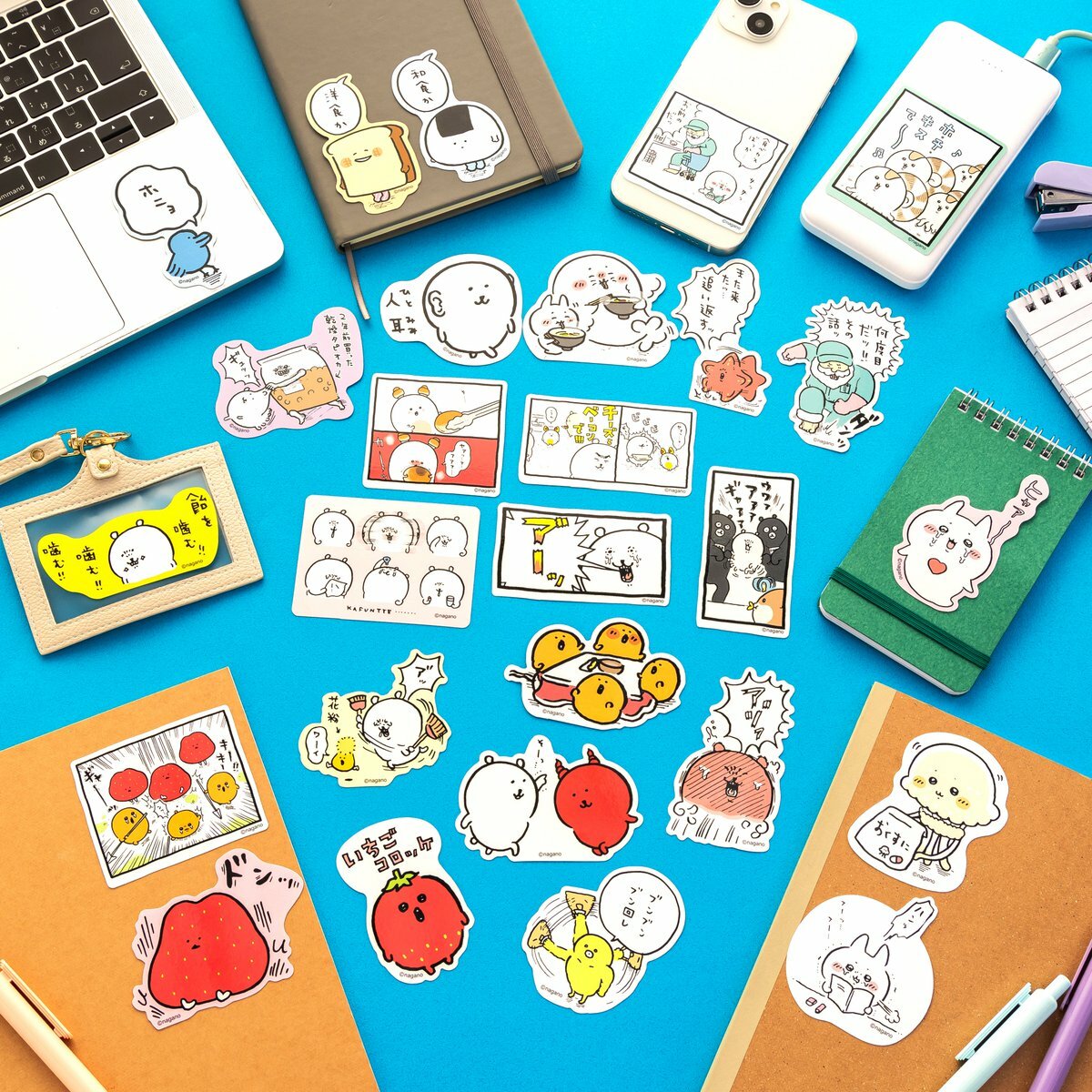 預訂｜Nagano Market 可貼在電話上的貼紙（全27種）