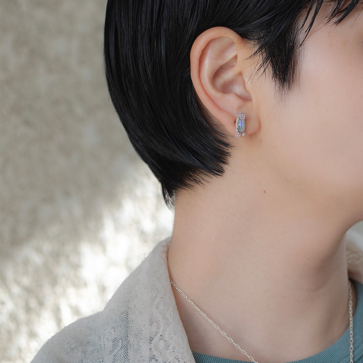 櫻花雨耳環/戒指/頸鏈