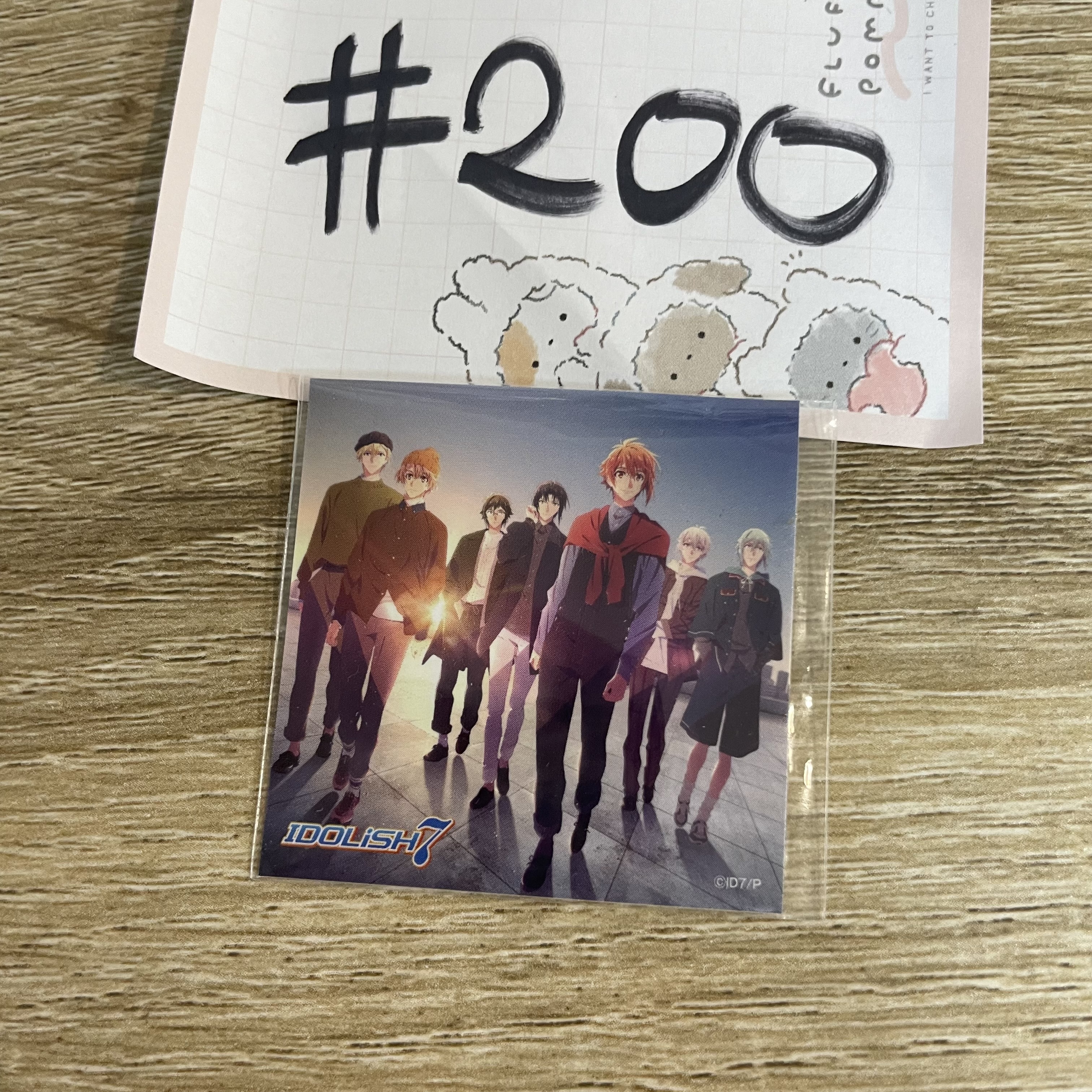I7 IDOLISH7 貼紙#200